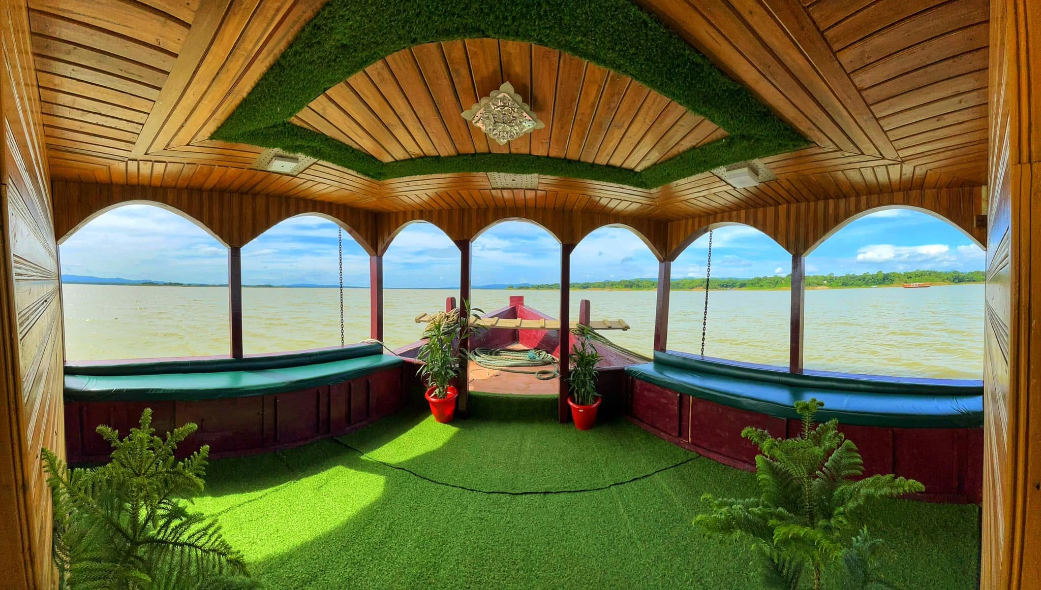Picturesque Lake View from the Covered Deck