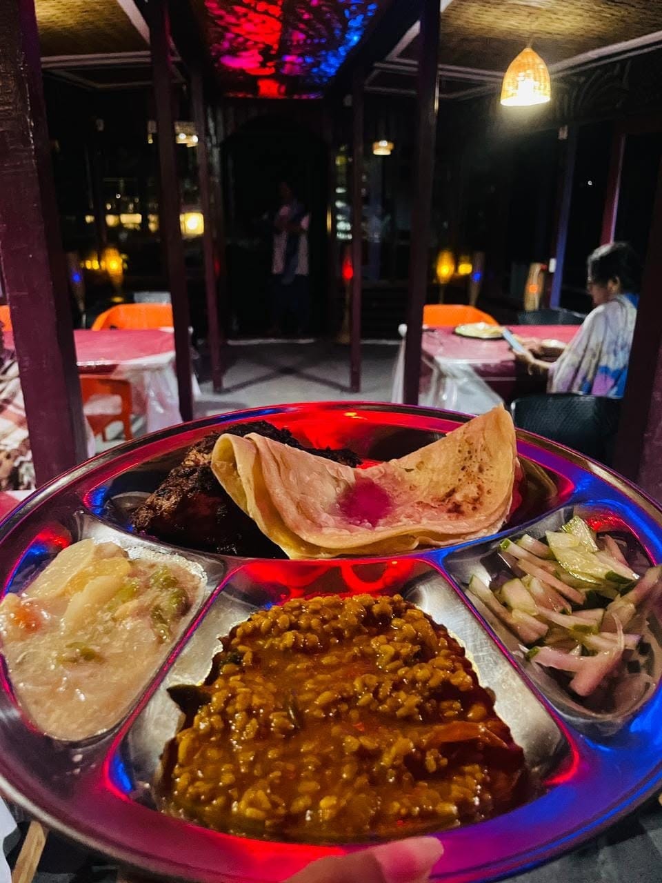 Delicious Traditional Feast on Board