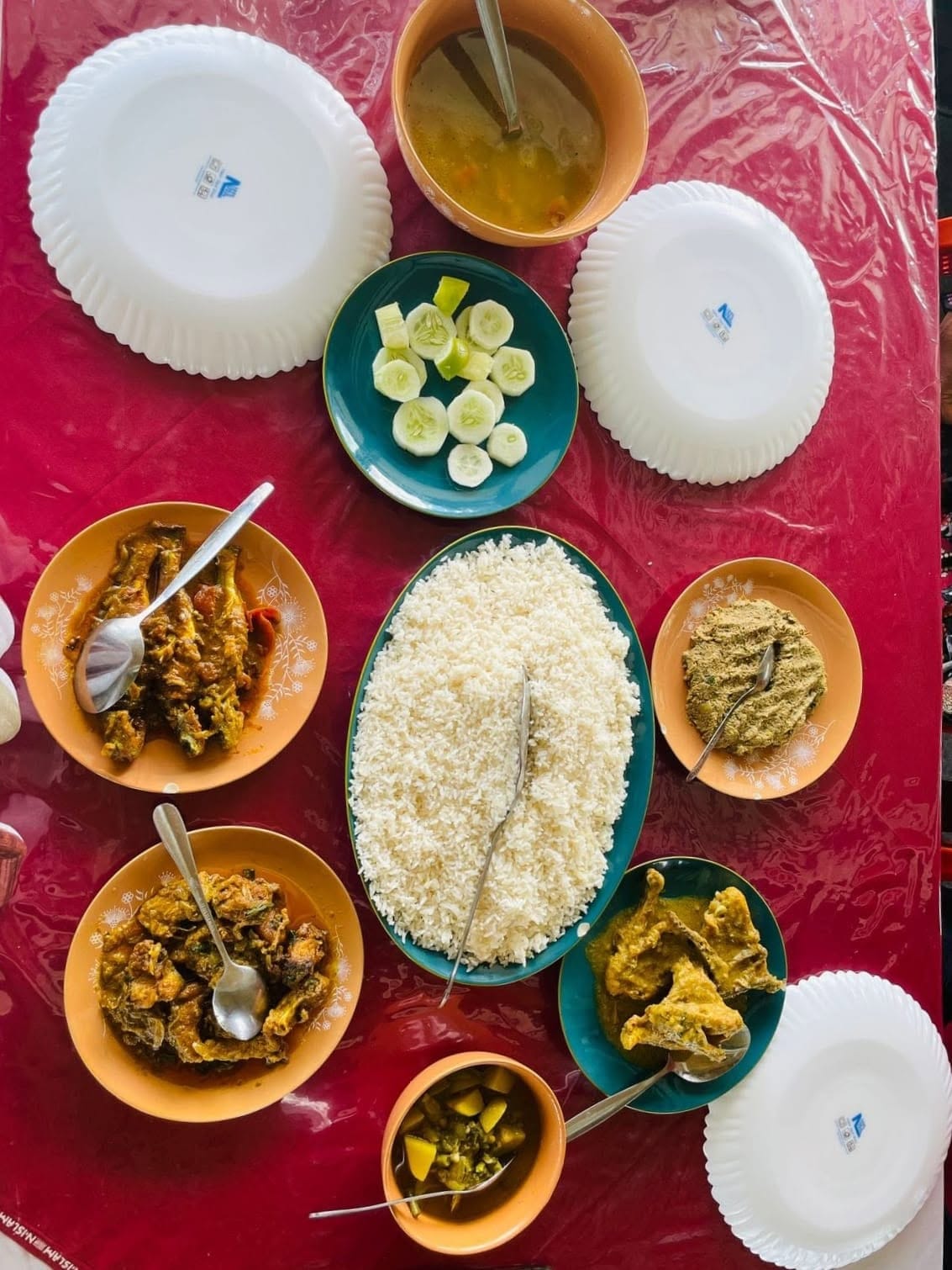 Lavish Traditional Bengali Feast