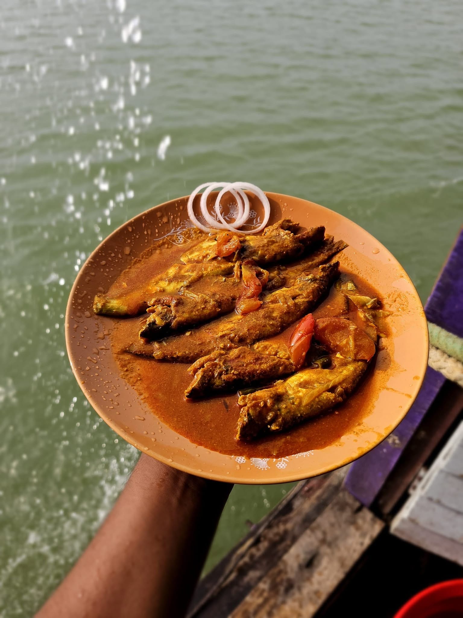 Spicy Fish Curry by the Riverside